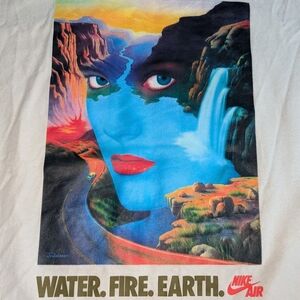 Nike Water Fire Earth Men's Small Tee